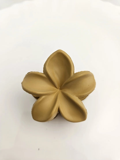 Floral Matte Hair Claw Clip(Pair of 6)