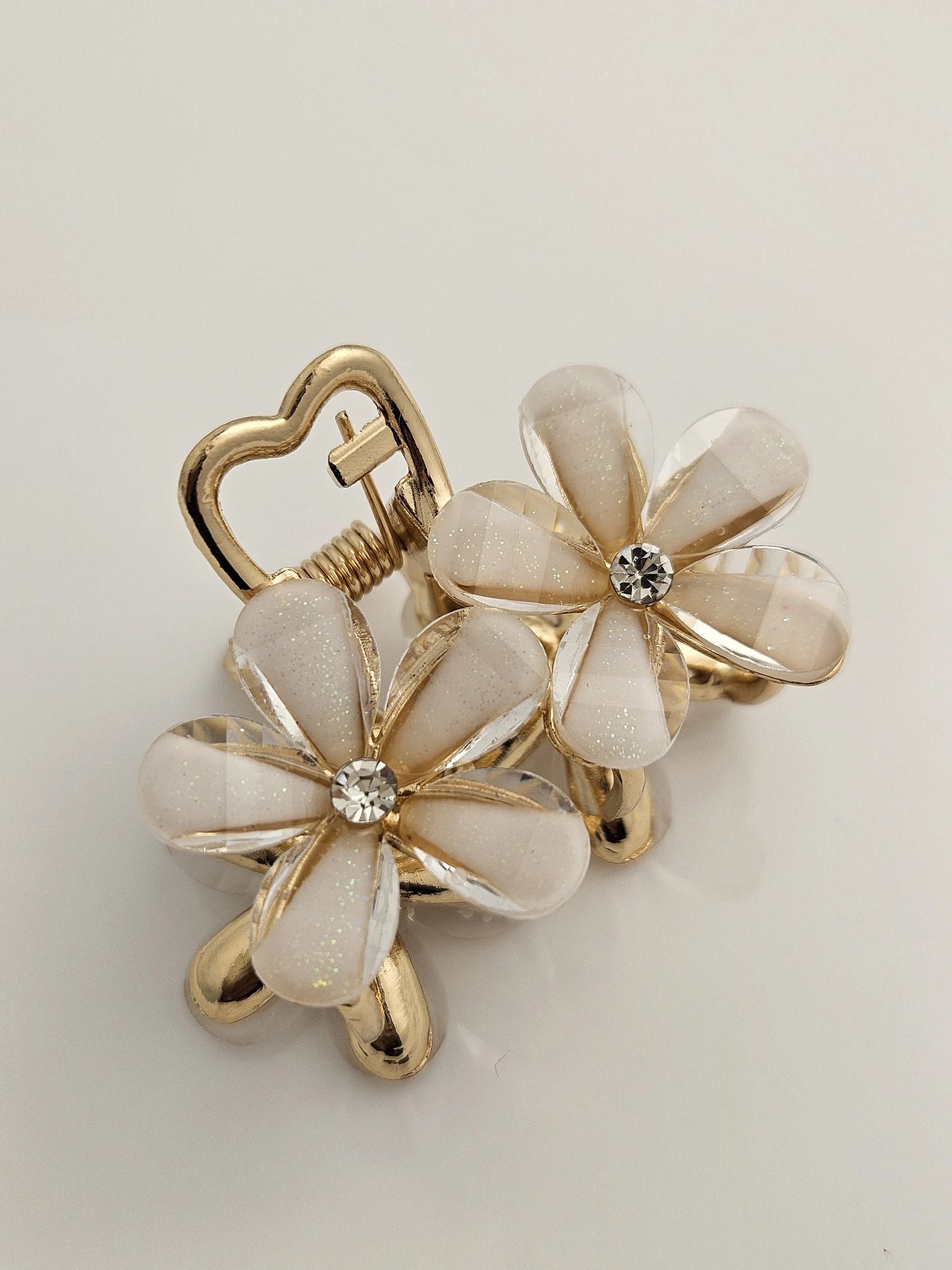 Flower Hair Claw Clips – Elegant Floral Hair Accessories for Women