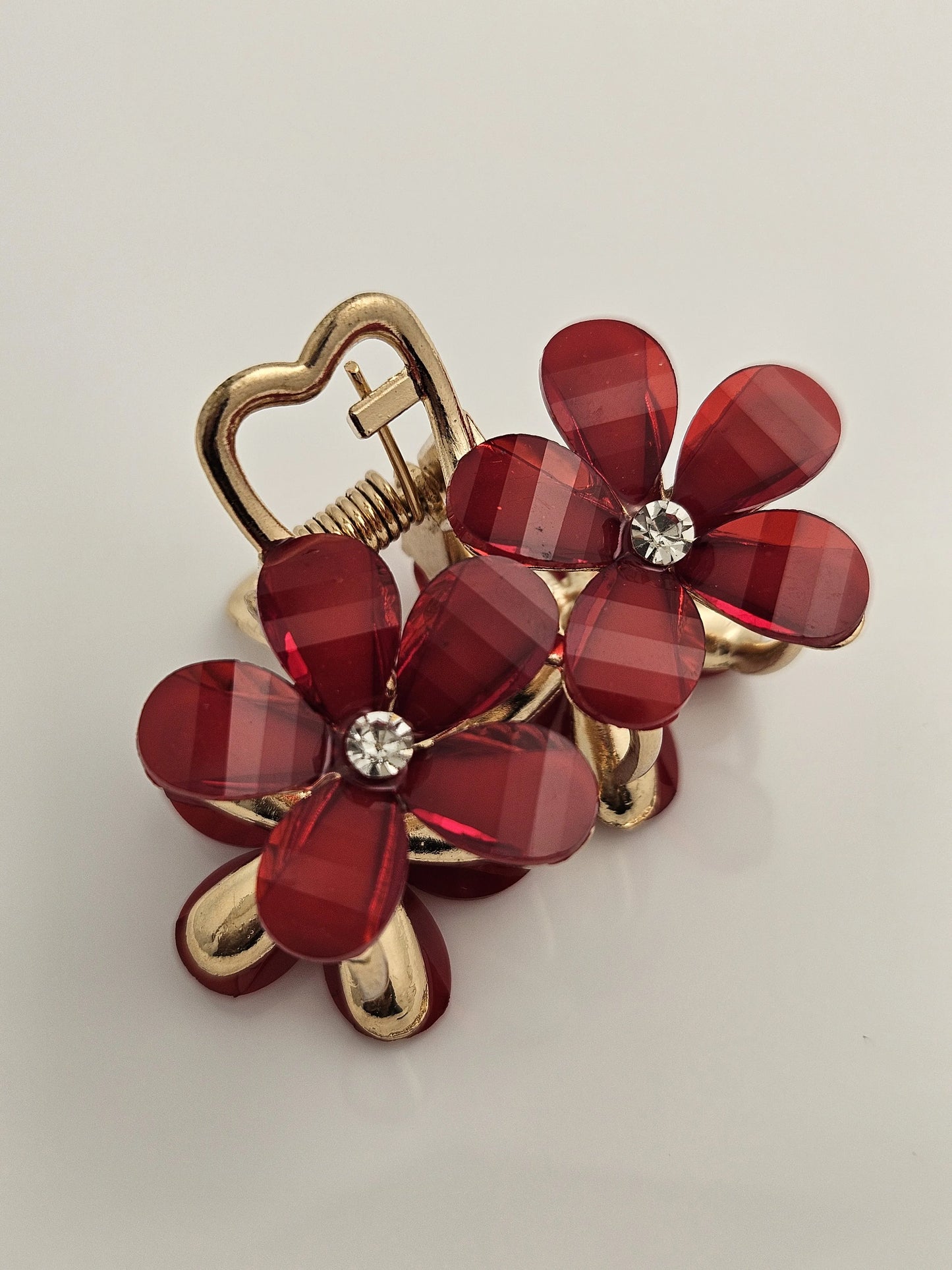 Flower Hair Claw Clips – Elegant Floral Hair Accessories for Women