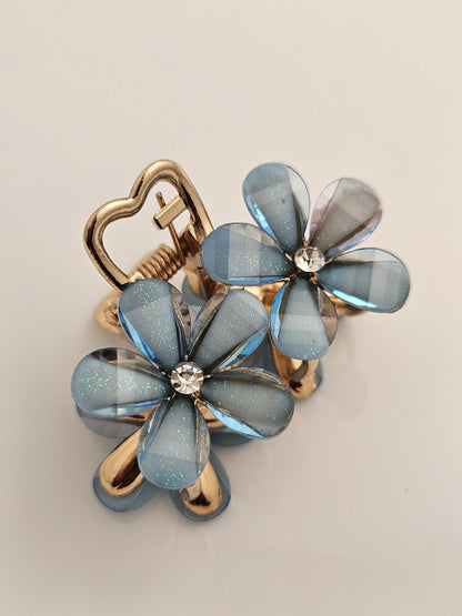 Flower Hair Claw Clips – Elegant Floral Hair Accessories for Women