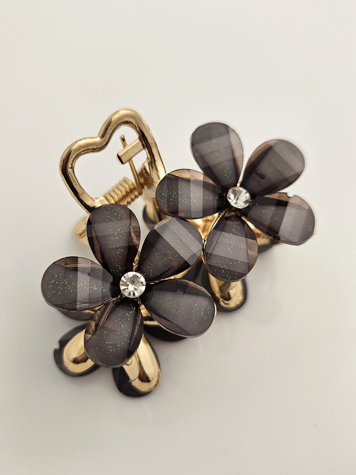 Flower Hair Claw Clips – Elegant Floral Hair Accessories for Women