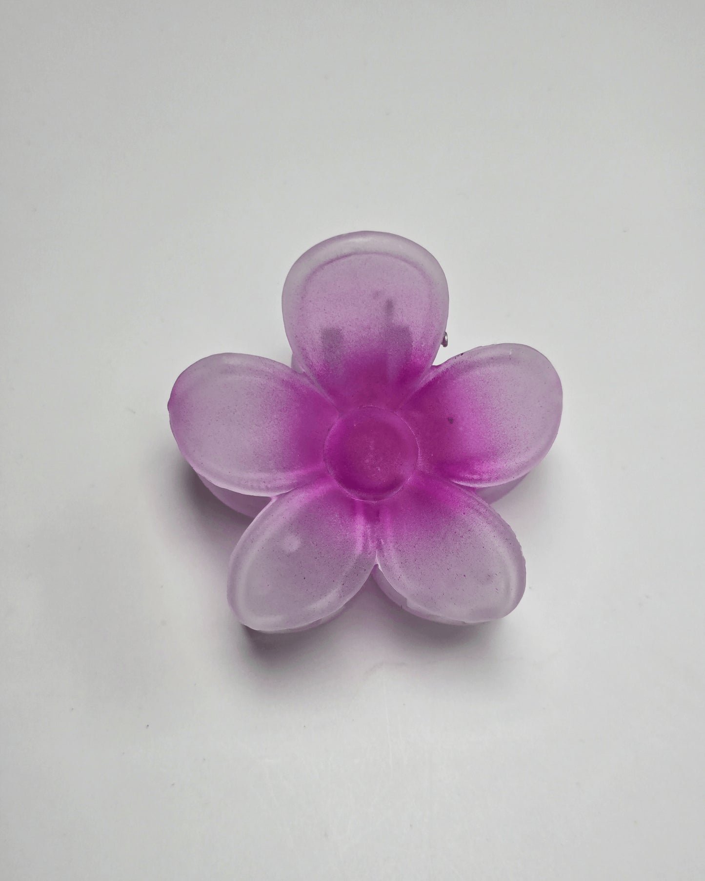 Colorful Flower Hair Clips – Cute Plastic Hair Accessories for Girls & Women