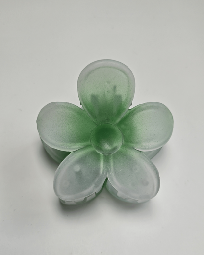 Colorful Flower Hair Clips – Cute Plastic Hair Accessories for Girls & Women